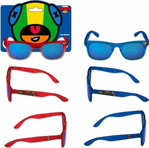 Okulary przeciwsłoneczne dla dzieci Brawl Stars - Fajne okulary przeciwsłoneczne dla małych fanów Cienkie oprawki czerwone - Okulary przeciwsłoneczne - miniaturka - grafika 1