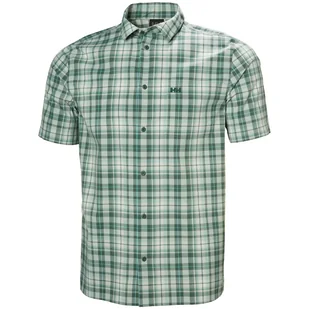 Koszula męska Helly Hansen Fjord Qd Ss Shirt 2.0 Rozmiar: L / Kolor: jasnozielony - Koszulki sportowe męskie - miniaturka - grafika 1