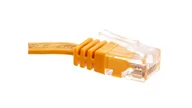 Patchcordy - Kabel Lan Patchcord Cat 6 U/utp Płaski żółty 3m - miniaturka - grafika 1
