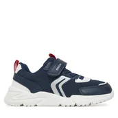 Buty dla chłopców - Sneakersy Geox J0H1 J55MQB 1454 C0735 S Granatowy - miniaturka - grafika 1