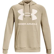 Bluzy męskie - Bluza męska Rival Fleece Big Logo Hoodie Under Armour - miniaturka - grafika 1