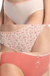 Figi LAMA Bikini L-127BI-17 3-pak - Majtki damskie - miniaturka - grafika 1