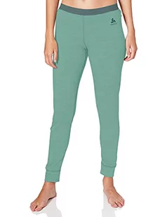 Odlo damskie suw Bottom Pant Natural 100% Merino Warm Kalesony, wielokolorowa, xl 110831 - Pozostała odzież narciarska - miniaturka - grafika 1