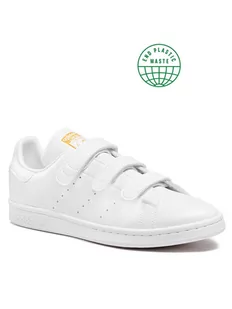 Adidas Buty Stan Smith Cf FX5508 Biały - Półbuty męskie - miniaturka - grafika 1