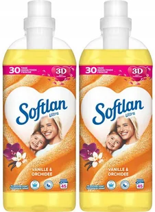 Softlan Płyn Do Płukania Vanille Orchidee 1L Żółty - Środki do prania - miniaturka - grafika 1