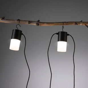 Paulmann Plug & Shine zewnętrzny łańcuch świetlny Tubs antracyt 3xE14 - Lampy ogrodowe - miniaturka - grafika 1