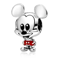 Wisiorki - Zawieszka SREBRO 925 Charms koralik do PANDORA Disney Myszka Mickey Miki - miniaturka - grafika 1