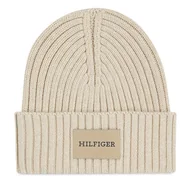 Czapki męskie - Czapka Tommy Hilfiger AM0AM12752 Beżowy - miniaturka - grafika 1