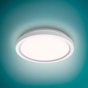 Philips Lampa sufitowa LED Aio RD, możliwość ściemniania, biały / opal, przedpokój, metal, nowoczesny - Lampy sufitowe - miniaturka - grafika 1