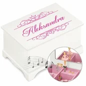 Pozytywki dla dzieci - Szkatułka drewniana z pozytywką i nadrukiem dla niej - miniaturka - grafika 1