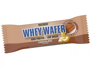 Weider - 32% Whey-Wafer, Chocolate - 12 batonów - Batoniki - miniaturka - grafika 1