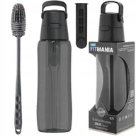 Butelki filtrujące - Butelka filtrująca Dafi Solid 0,7 czarna + szczoteczka do czyszczenia - miniaturka - grafika 1