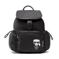 Plecaki - Plecak KARL LAGERFELD - 225W3001 Black - miniaturka - grafika 1