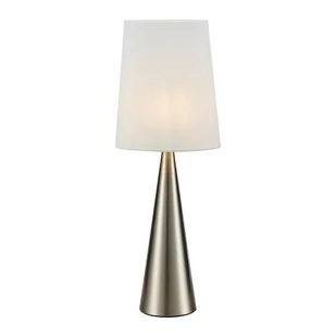 Lampa stołowa w kolorze srebra i bieli (wysokość 64 cm) Conus – Markslöjd - Noże stołowe - miniaturka - grafika 1