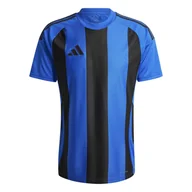 Piłka nożna - Męska Koszulka z krótkim rękawem ADIDAS STRIPED 24 JSY IW2147 – Niebieski - miniaturka - grafika 1