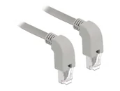 Kable miedziane - DeLOCK 85877 kabel sieciowy Szary 1 m Cat6a S/FTP (S-STP) - miniaturka - grafika 1
