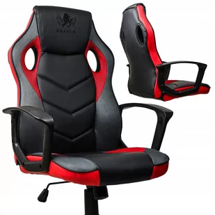 KRAKEN Fotel KRAKEN Czerwony 5907564504294 - Fotele gamingowe - miniaturka - grafika 1