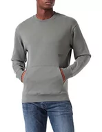 Bluzy męskie - Replay bluza męska, 437 Castor Grey, S - miniaturka - grafika 1