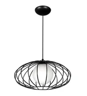 Lampy sufitowe - Milagro Kronos lampa wisząca 1-punktowa czarna MLP 4422 MLP 4422 - miniaturka - grafika 1