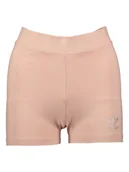 Spodenki damskie - adidas Szorty w kolorze beżowym - miniaturka - grafika 1