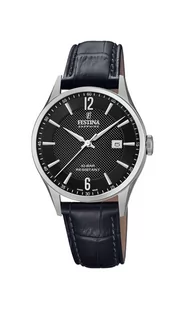 Zegarek Festina Zegarek Swiss Made 20007/4 Black/Silver - Zegarki męskie - miniaturka - grafika 2