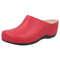 Kapcie damskie - Berkemann Damskie kapcie Jada czerwone, rozmiar 42 2/3 EU, czerwony (Signalrot), 42 2/3 EU - miniaturka - grafika 1