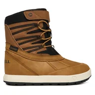 Buty dla chłopców - Śniegowce Merrell Snow Bank 5 MK268433 Brązowy - miniaturka - grafika 1