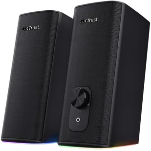Głośniki Trust GXT 612 Cetus RGB-Illuminated 2.0 Speaker Set, Bluetooth (24970) Czarne - Głośniki komputerowe - miniaturka - grafika 1