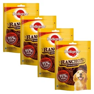 Przysmak dla psa PEDIGREE Ranchos Originals Wołowina 4 x 70 g - Przysmaki dla psów - miniaturka - grafika 1