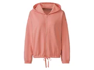 Bluzy sportowe damskie - esmara® Bluza dresowa damska z bawełną (XS (32/34), Różowy) - miniaturka - grafika 1