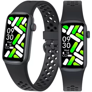 SMARTWATCH ZEGAREK PL MENU WODOODPORNY PULS SPORT H91 - Smartband - miniaturka - grafika 1