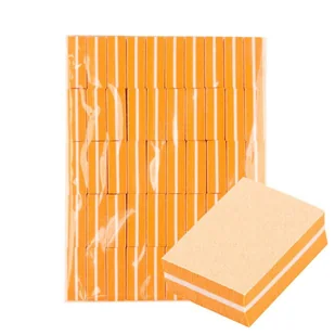ACTIVESHOP MINI BLOK POMARAŃCZOWY 50 SZT. PRC AS_131030 - Pozostałe akcesoria kosmetyczne - miniaturka - grafika 2
