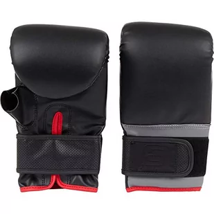 Energetics Punching Mitts PU TN Rękawice Czarny/Szary/Czerwony Duży - Rękawice do ćwiczeń - miniaturka - grafika 1
