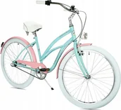 Rowery - NEEXT Rower Miejski Damski 26 CRUISER 3 Biegi SHIMANO - miniaturka - grafika 1