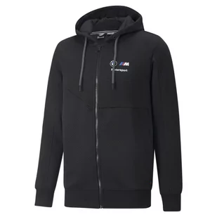 Bluza z kapturem męska Puma BMW MMS HDD czarna 53586401-S - Bluzy męskie - miniaturka - grafika 1
