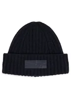 Czapki damskie - Tommy Hilfiger Czapka Twist AW0AW15325 Granatowy - miniaturka - grafika 1