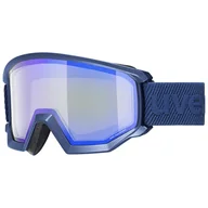 Gogle narciarskie - Gogle narciarskie i snowboardowe dla dorosłych Uvex Athletic FM kategoria 2 - miniaturka - grafika 1