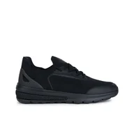 Sneakersy męskie - Męskie Sneakersy GEOX U SPHERICA ACTIF U35BAA-0006K-C9999 – Czarny - miniaturka - grafika 1