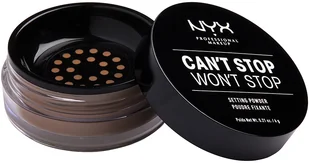 NYX CANT STOP WONT STOP SETTING POWDER-MEDIUM DEEP - Pudry do twarzy - miniaturka - grafika 3