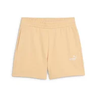 Spodenki damskie - PUMA ESS Small No. 1 Logo 12.7 cm szorty z wysokim stanem TR (s) - miniaturka - grafika 1