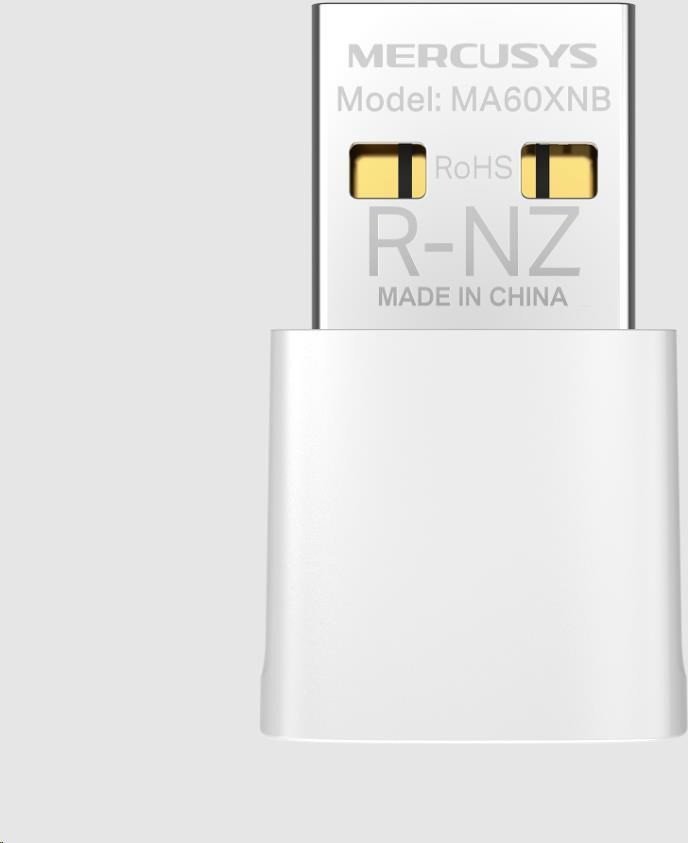 Mercurysys MERCUSYS MA60XNB WiFi6 USB nano adapter AX900,2,4GHz/5GHz,Bluetooth5.3,USB2.0