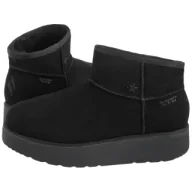 Botki damskie - Botki Keep Cozy Black 169143/BBK (SK283-a) Skechers - miniaturka - grafika 1