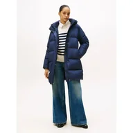 Płaszcze damskie - Tommy Hilfiger Puchowy płaszcz - miniaturka - grafika 1