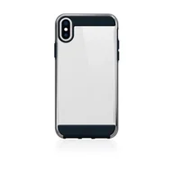 Etui i futerały do telefonów - Rock BLACK Air Robust" FUTERAŁ GSM DLA iPhone Xs CIEMNY GRANATOWY - miniaturka - grafika 1