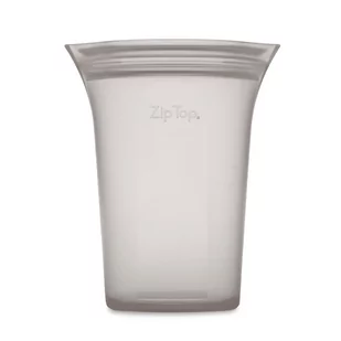 ZIP TOP Pojemnik silikonowy ZIP TOP Z-CUPL-02 0.71 L Przezroczysto-szary - Pojemniki kuchenne - miniaturka - grafika 3