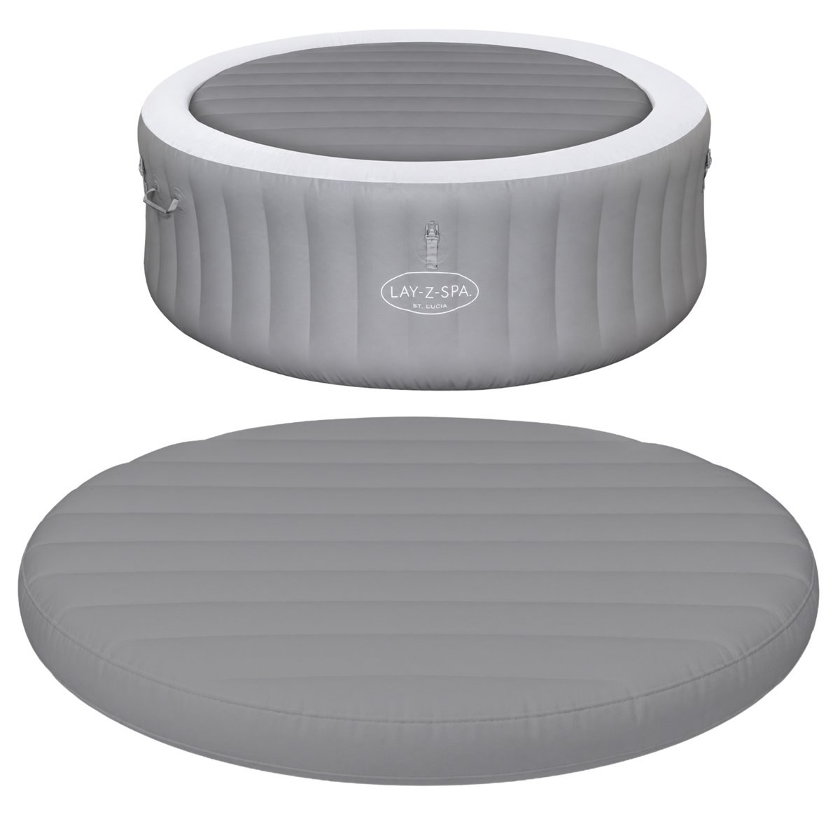 Bestway dmuchana termiczna pokrywa jacuzi st. lucia airjet 170x66 lay-z-spa