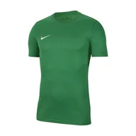 Koszulki sportowe męskie - Koszulka Męska NIKE Dry Fit SS - zielona - miniaturka - grafika 1