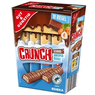G&G Crunch Schoko Knusper Riegel 10Szt 180G - Przekąski dla dzieci - miniaturka - grafika 1