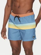Kąpielówki męskie - Quiksilver Szorty kąpielowe EQYJV04121 Niebieski Regular Fit - miniaturka - grafika 1