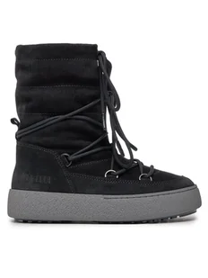 Moon Boot Śniegowce Ltrack Suede 24501100003 Czarny - Śniegowce damskie - miniaturka - grafika 1